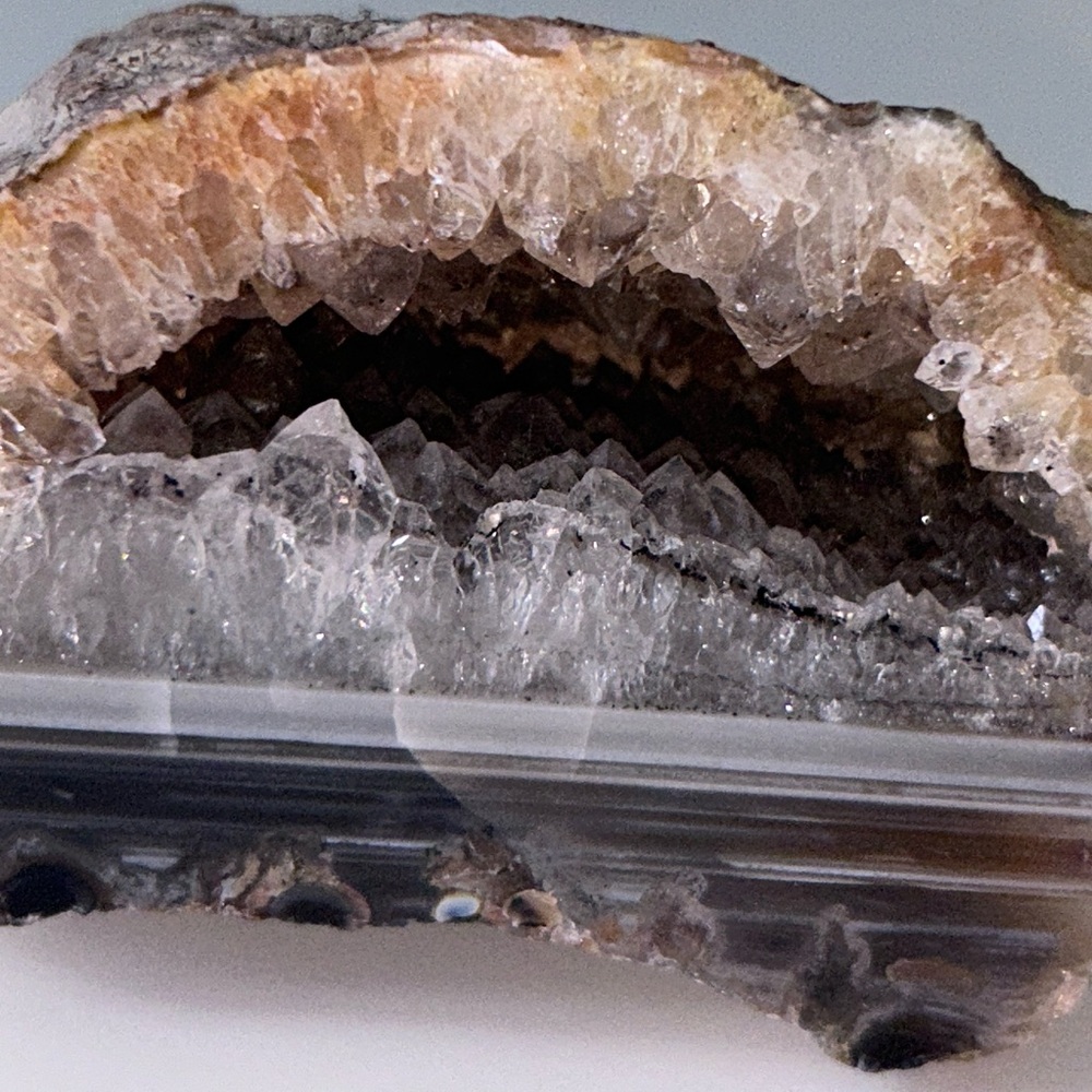 Druzy polished geode - Picture 3 of 3